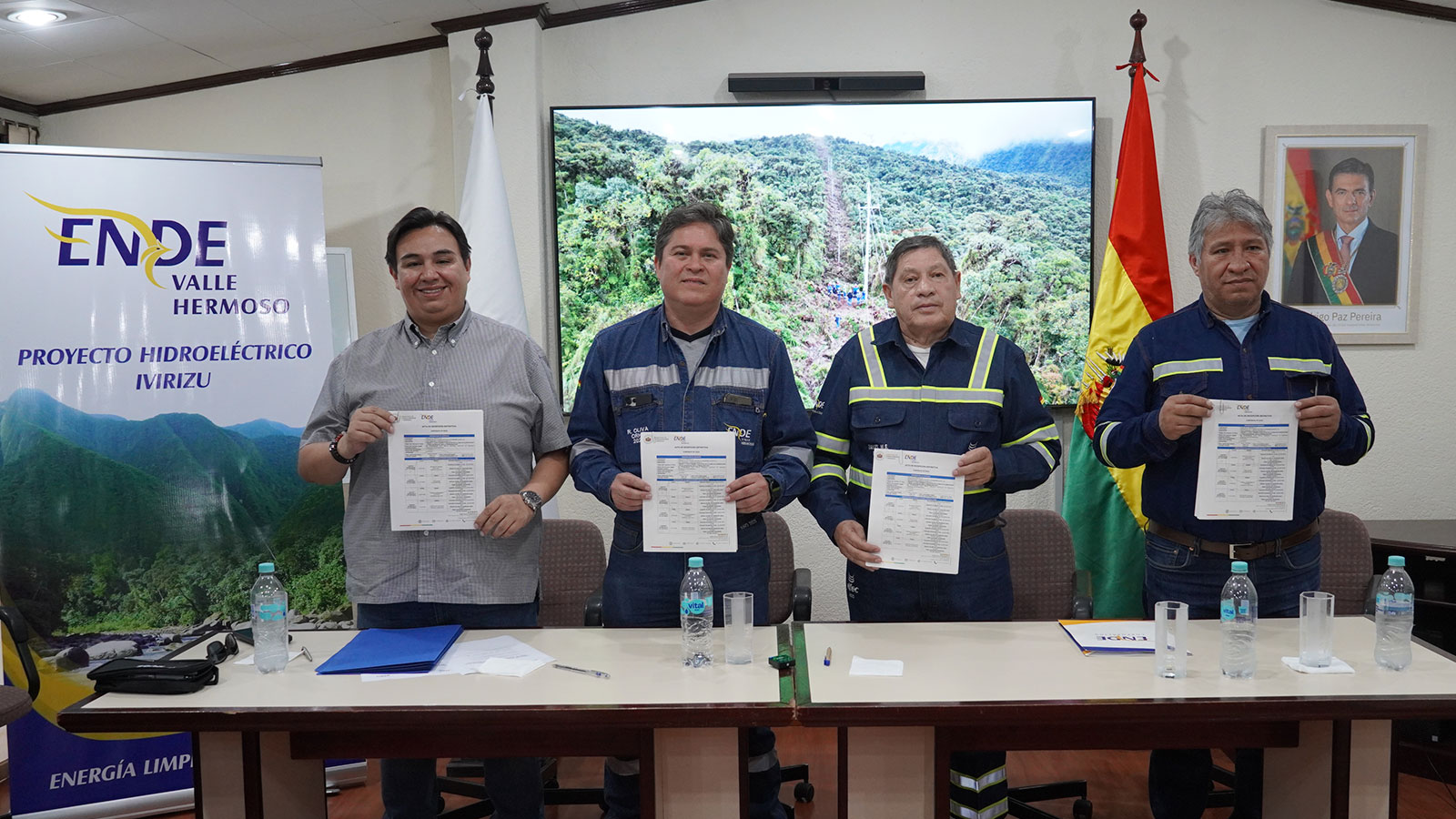 𝐅𝐢𝐥𝐢𝐚𝐥𝐞𝐬 𝐝𝐞 𝐄𝐍𝐃𝐄 𝐟𝐢𝐫𝐦𝐚𝐧 𝐚𝐜𝐭𝐚 𝐝𝐞 𝐑𝐞𝐜𝐞𝐩𝐜𝐢𝐨́𝐧 𝐃𝐞𝐟𝐢𝐧𝐢𝐭𝐢𝐯𝐚 𝐝𝐞 𝐥𝐚 𝐥í𝐧𝐞𝐚 𝐝𝐞 𝐚𝐥𝐢𝐦𝐞𝐧𝐭𝐚𝐜𝐢𝐨́𝐧 𝐚 𝐥𝐚 𝐏𝐫𝐞𝐬𝐚 𝐒𝐞𝐡𝐮𝐞𝐧𝐜𝐚𝐬